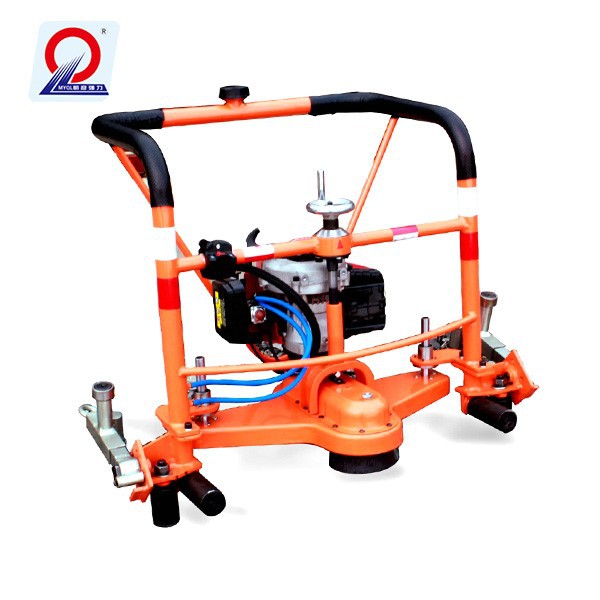 Train rail grinder